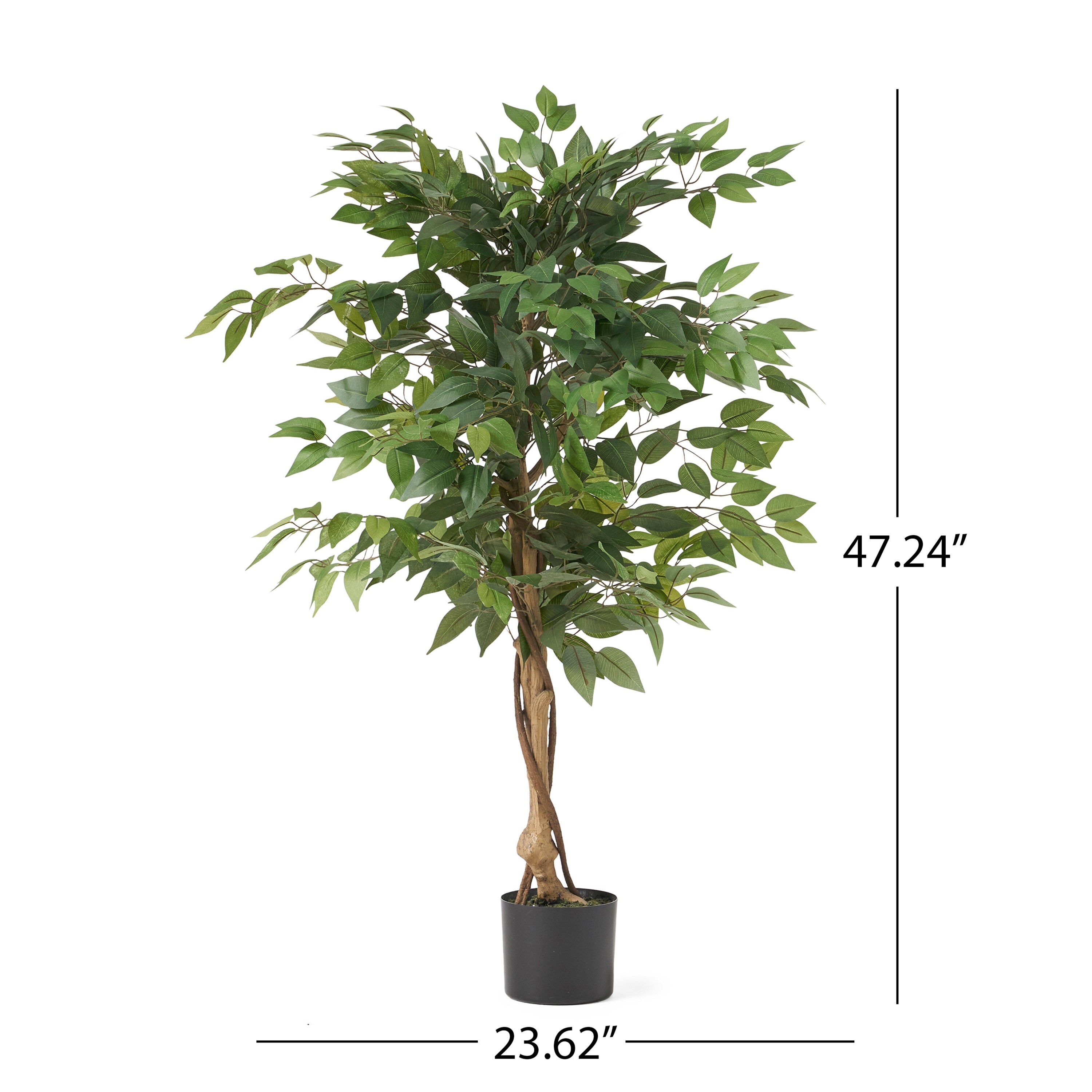 5' Elegant Ficus Artificial Tree - On Sale - Bed Bath & Beyond - 23500739