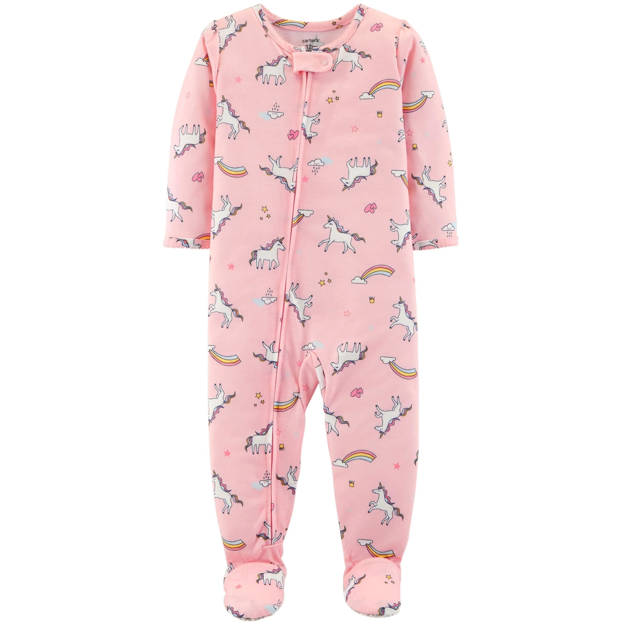 12 month footed sleepers