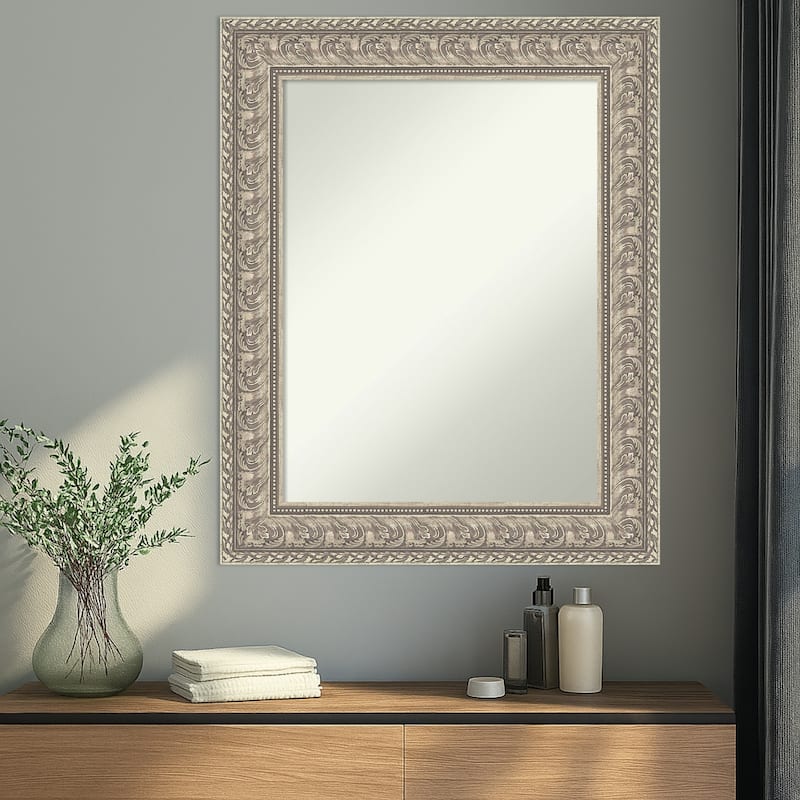 Sydney Silver Non-Beveled Framed Wall Mirror - Sydney Silver
