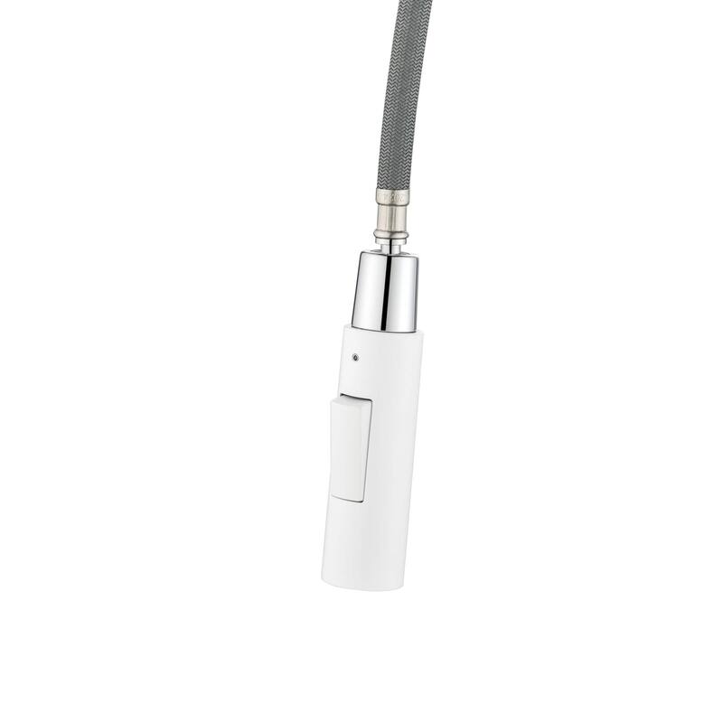 Circular Single Handle Pull Down Kitchen Faucet