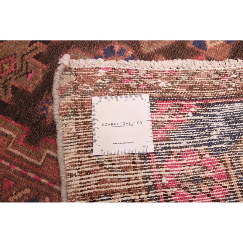 ECARPETGALLERY Hand-knotted Antalya Vintage Black, Copper Wool Rug - 4'2 x 8'5