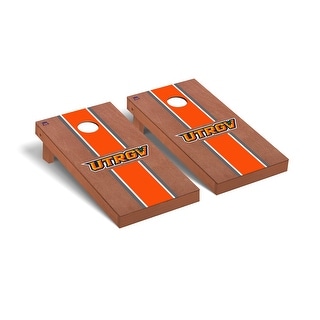 Texas Rio Grande Valley Vaqueros Rosewood Cornhole Board Set