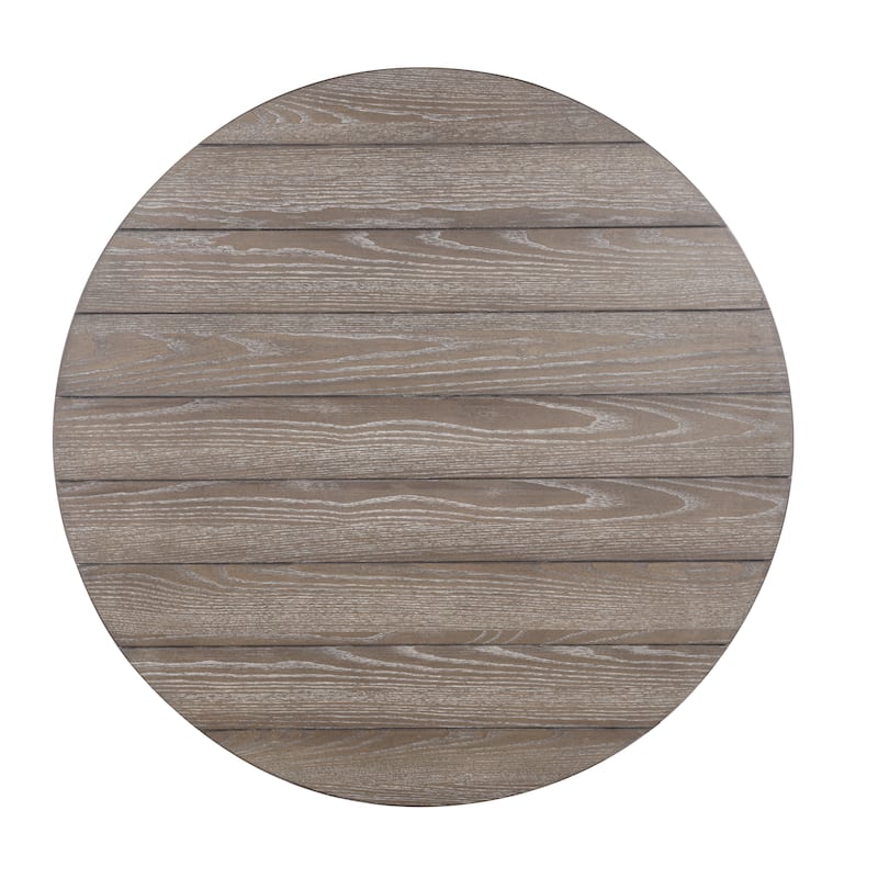 Belsey Round Solid Wood Counter Table