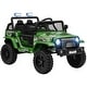 preview thumbnail 11 of 18, Kids 12V Electric Ride-On Car with Suspension, Music, Lights & Parental Remote Control Green
