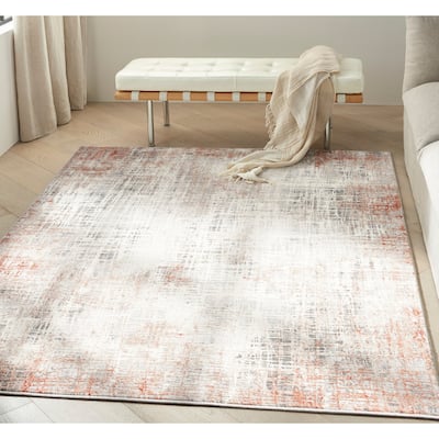 Calvin Klein Infinity Contemporary Linear Abstract Area Rug
