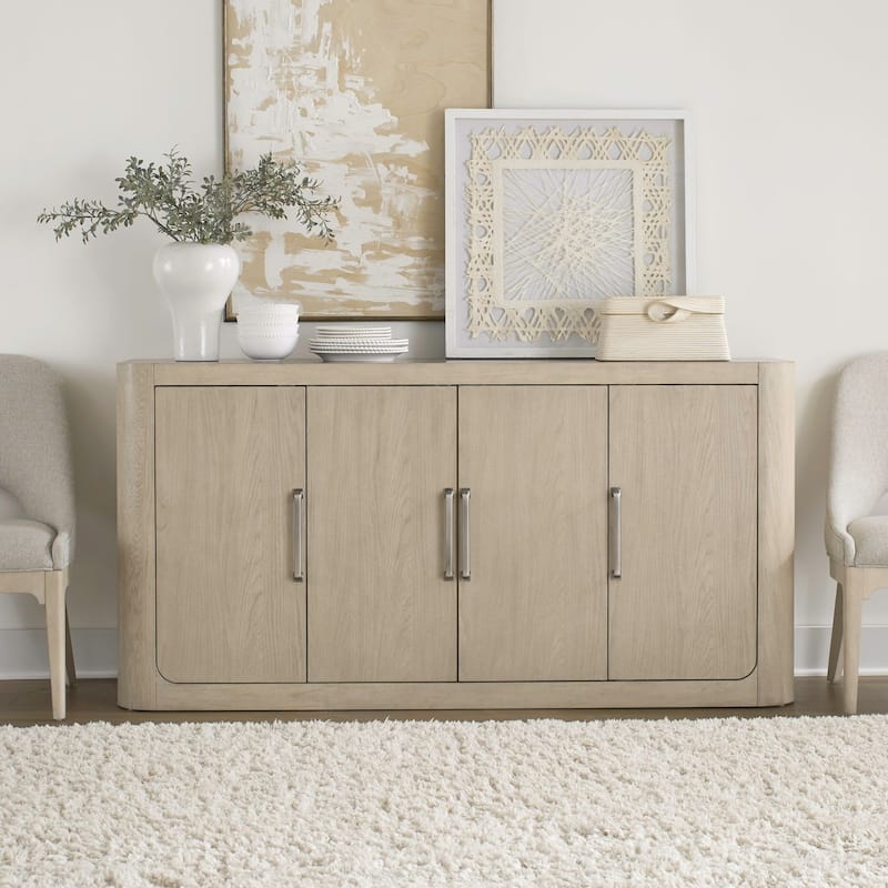 Liberty Furniture South Bend Dining Room Server - White or Brown - Width 72" x Depth 18" x Height 36" - Cloud White