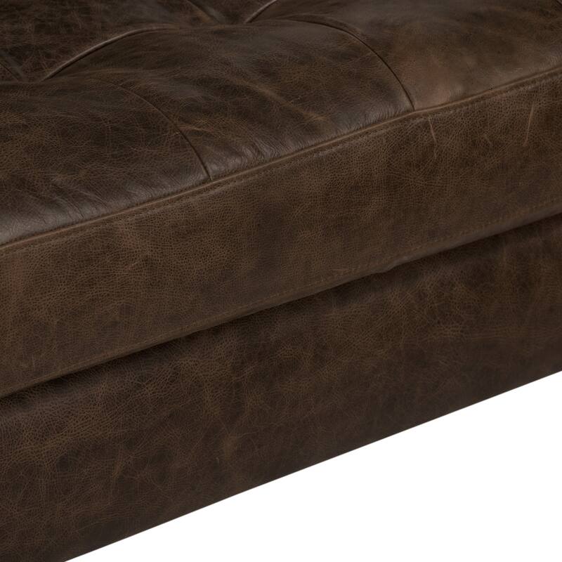 Poly & Bark Calle 90" Sofa - Full Grain Genuine Italian Leather
