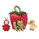 preview thumbnail 5 of 3, Lambs & Ivy Strawberry Soft Plush Interactive Play Set with Stuffed Animal Toys