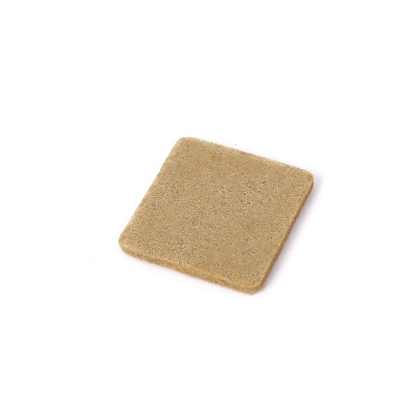 Furniture Feet Anatiskid Adhesive Pad Floor Protector 30mmx30mm 12pcs Camel Tone