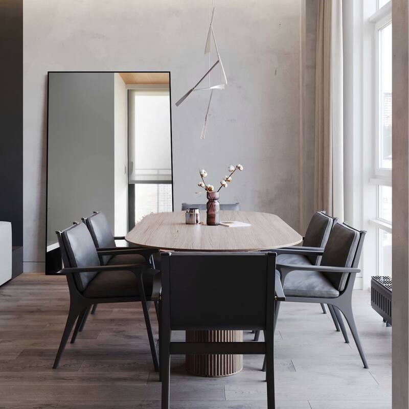 Huge Modern Framed Full Length Floor Mirror