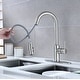 preview thumbnail 21 of 45, Ultra Faucets Euro Collection Single-Handle Kitchen Faucet With Pull-Down Spray