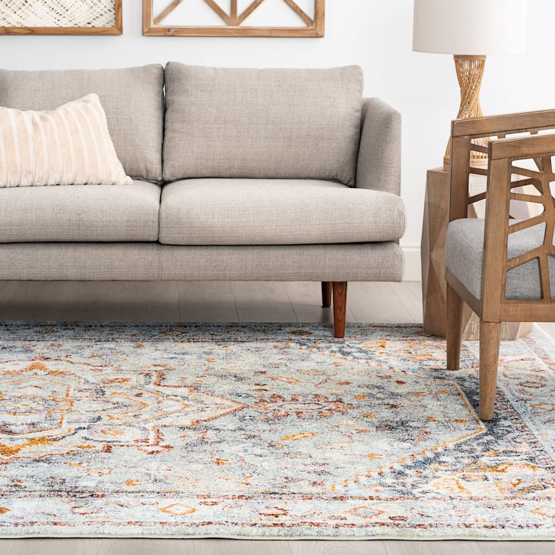 Whitfield Vintage Medallion Indoor Area Rug