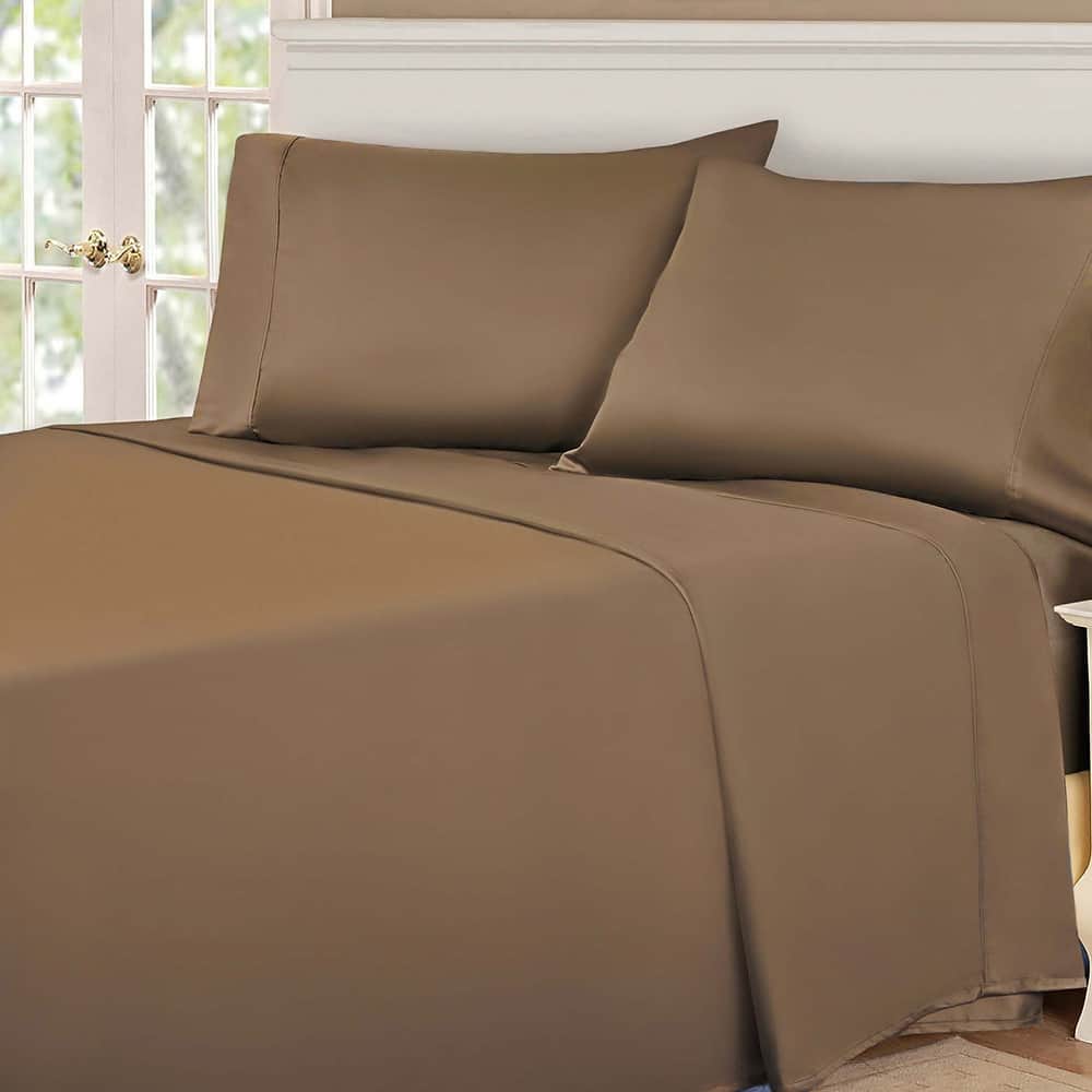 Superior Egyptian Cotton 530 Thread Count Deep Pocket Solid Sheet Set