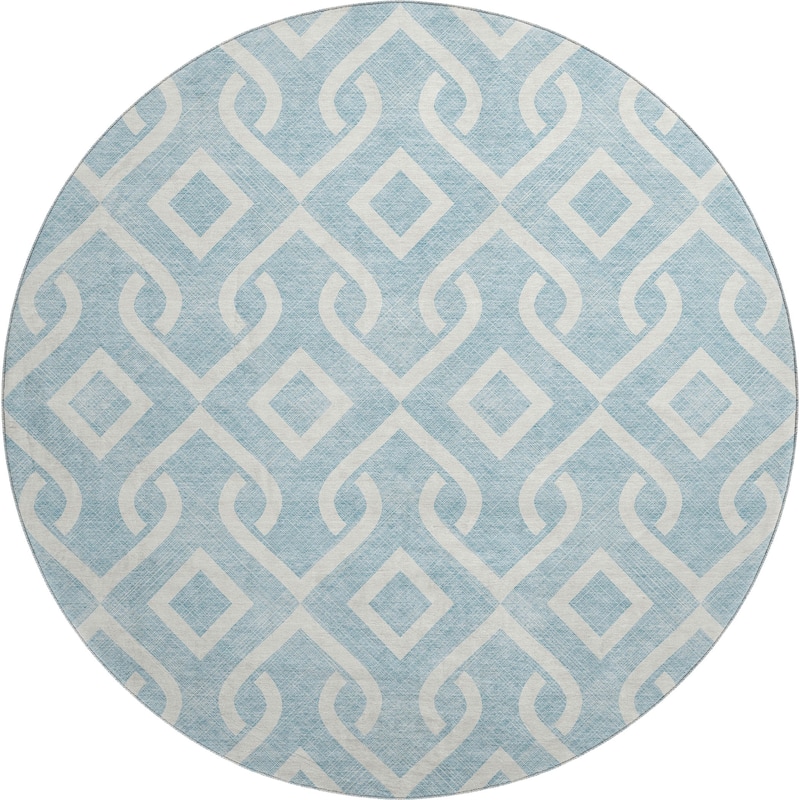 Premium Washable Super Soft Modern Medallions Mayfield Rug