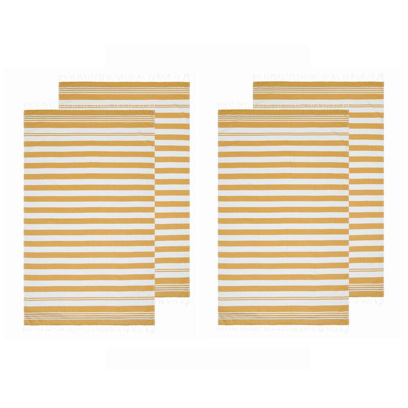 Oceanfront Resort Salty Stripe 4 Pack Sand Free Beach Towel