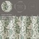 preview thumbnail 4 of 3, Dorset Green Floral Door Panel 72x40