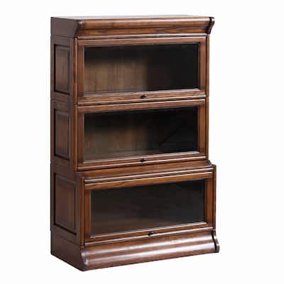 Mission 3 Stack Oak Barrister Bookcase