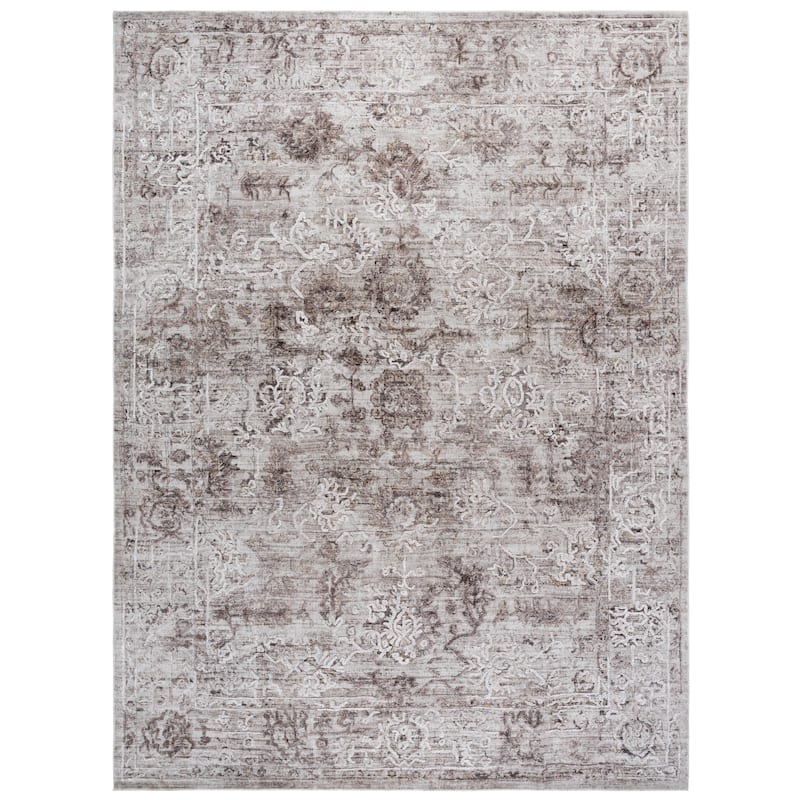 SAFAVIEH Handmade Bedford Þoll Viscose Rug - 6' x 9' - Beige/Brown