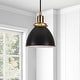 preview thumbnail 7 of 6, Madison 8" Wide Pendant with Metal Shade