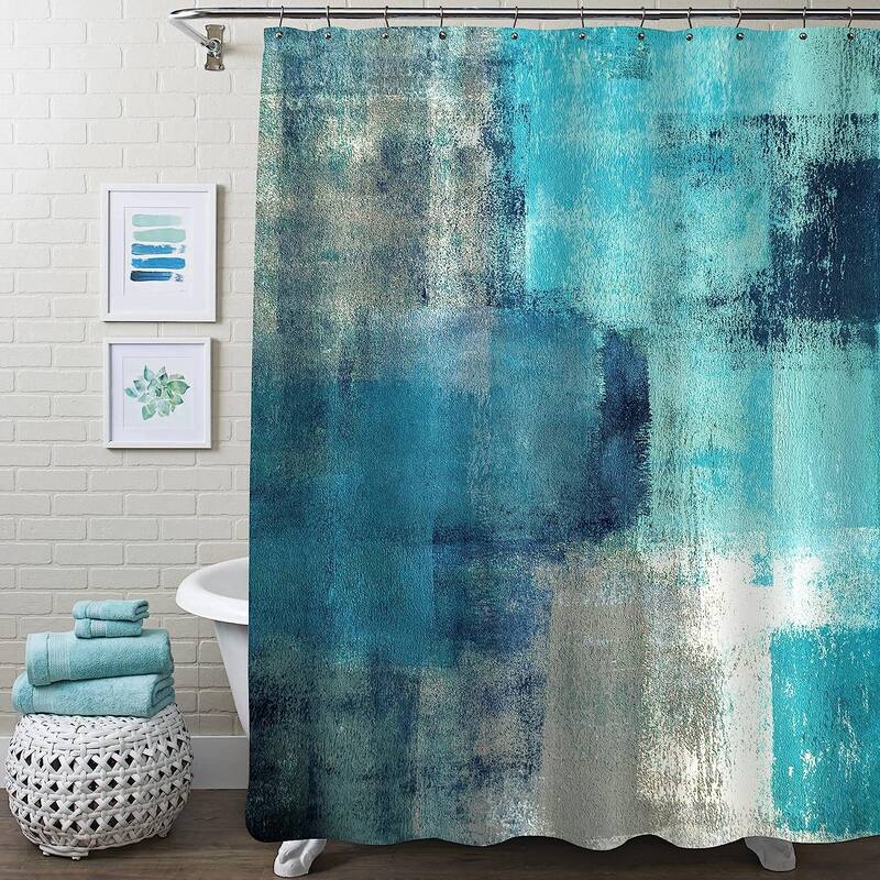Shower Curtains for Modern Abstract Bathroom Decor Shower Curtain