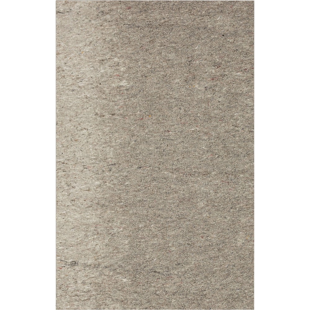 Mohawk Home Non Slip Rug Pad 3/8" Inch Thick Felt Cushion Reversible - Grey