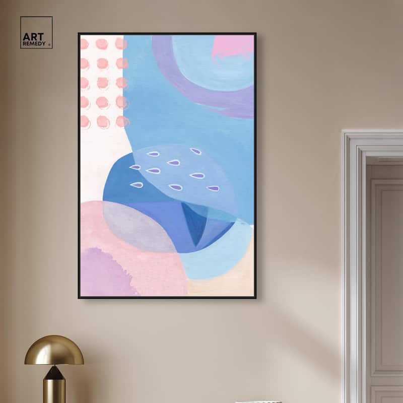 Doll Memories - Pretty Blue II Canvas by Art Remedy