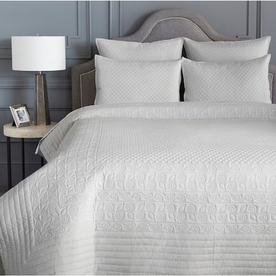Carolien Silver Gray Modern Duvet Cover Set