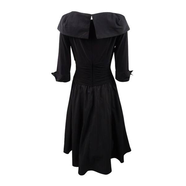 petite fit and flare cocktail dresses