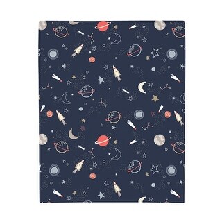NoJo Cosmic Solar Crib Fitted Sheet