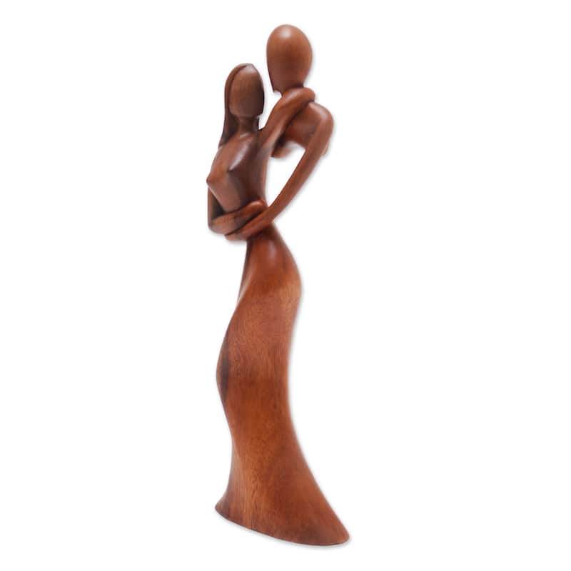Novica Handmade Dancing On My Mind Wood Sculpture
