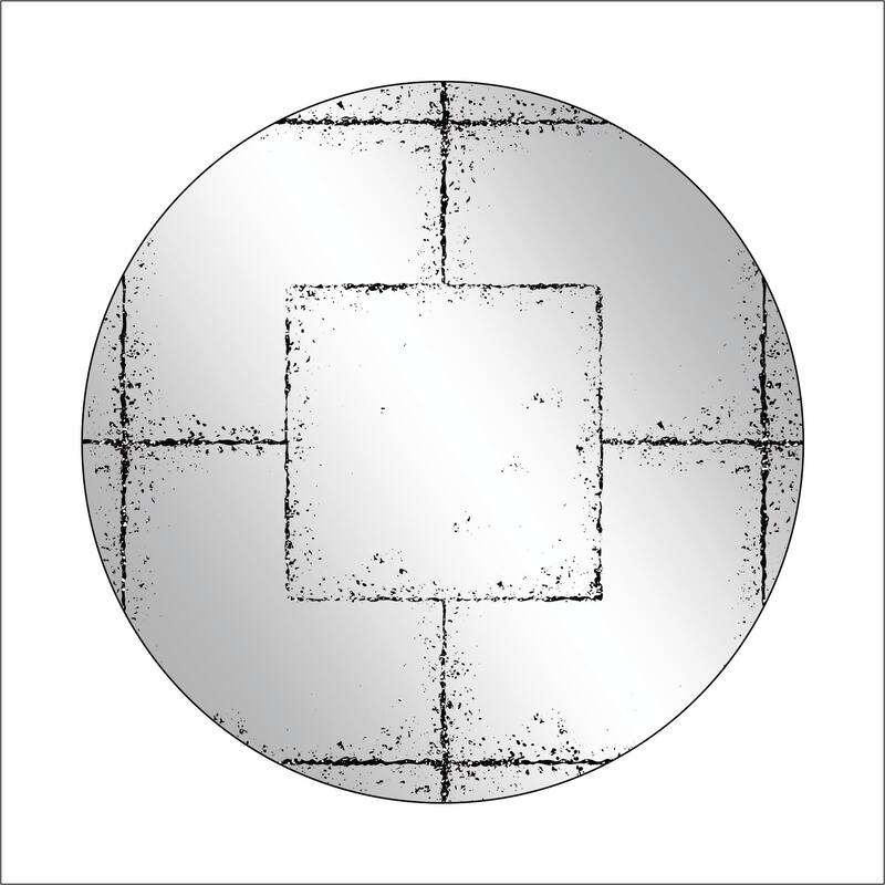 Round Wall-Mounted Mirror — Versatile Home Decor Ideal For Bedrooms, Living Rooms, Dining Rooms, Fireplaces - Black,White