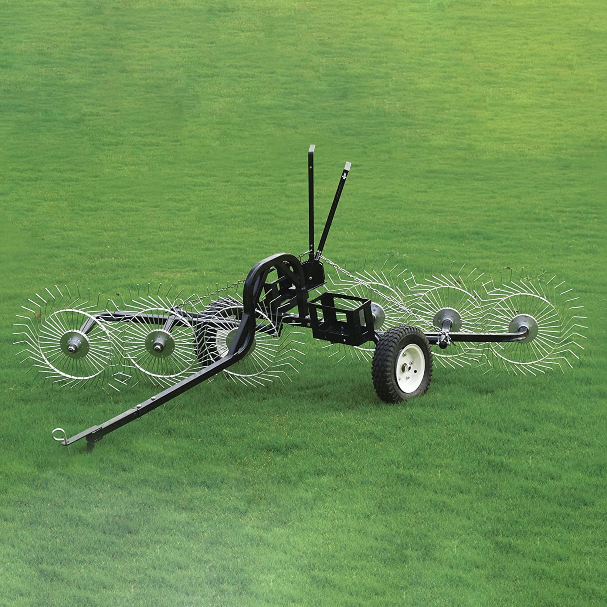 Yard Tuff ACR 600T 55 Inch Steel Tow Behind Acreage Rake with Pin