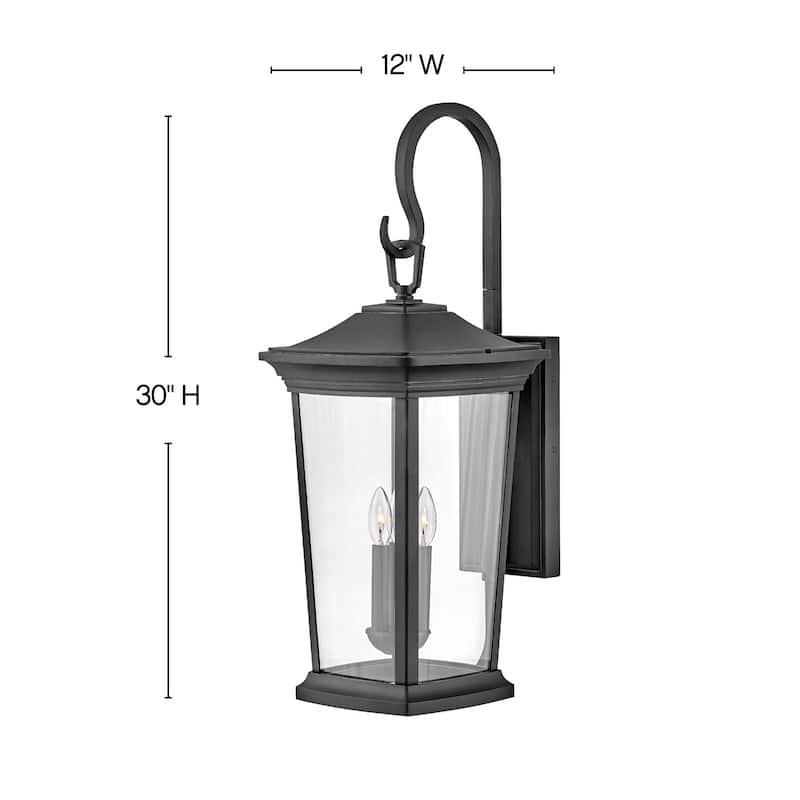 Hinkley Lighting 2369 Bromley 3 Light 30" Tall Outdoor Wall Sconce