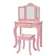 preview thumbnail 9 of 7, Teamson Kids - Fashion Polka Dot Prints Gisele Play Vanity Set