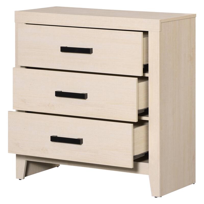 WAMPAT 74" Tall Bookshelf with Glass Doors and Drawers, Farmhouse Bookcase with Adjustable Shelves