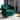 SAFAVIEH Couture Clara Emerald Quilted Swivel Chair - 29.9"x31.7"x29.7"