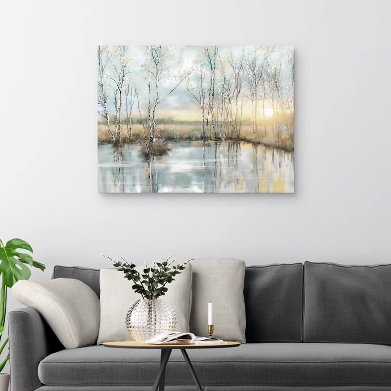 Calm Reflections by Studio Arts Canvas Art Print