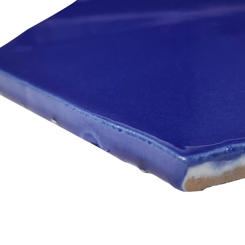 Merola Tile Viva Hex Azul 5-7/8" x 6-3/4" Ceramic Wall Tile