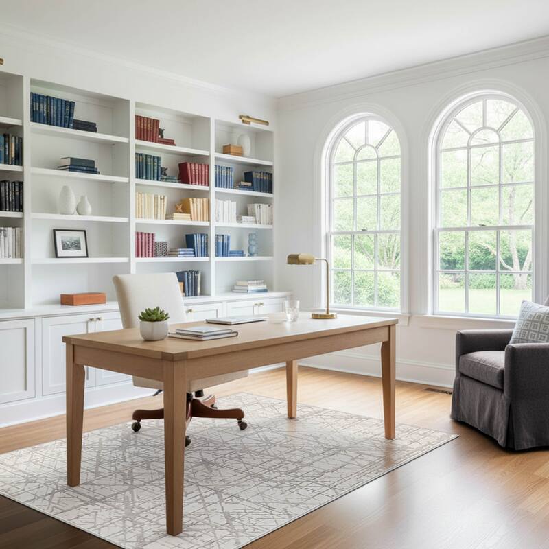 Wyatt & Ash Dream Mink Printed Chenille Rugs