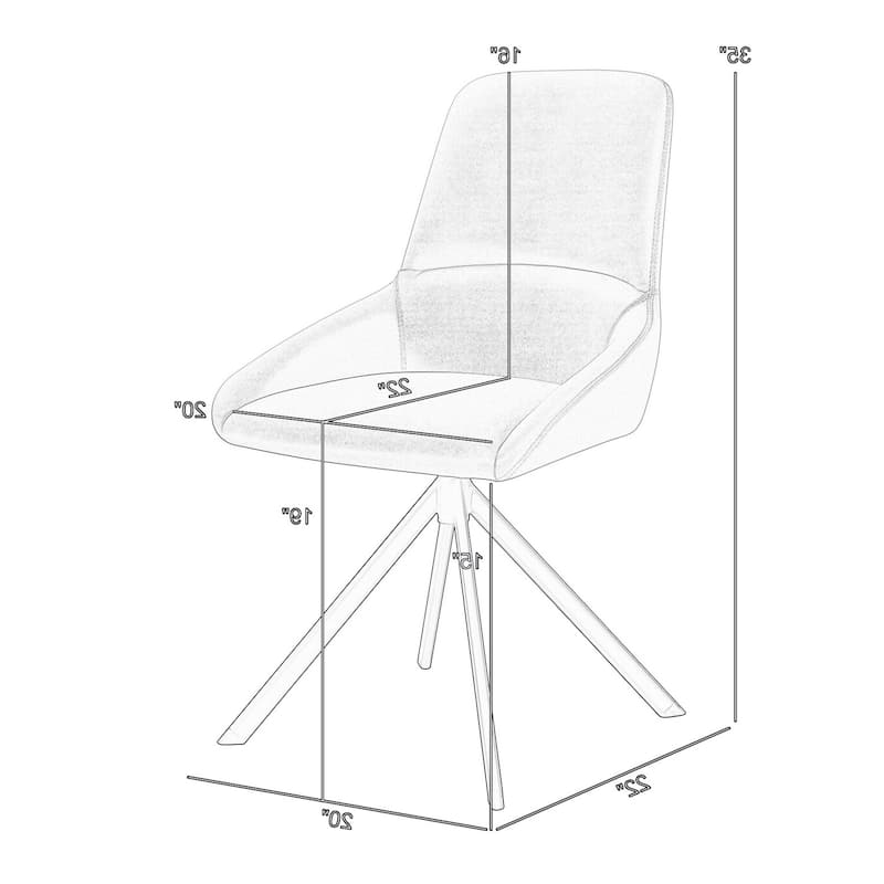 Black/Taupe Gray Faux Leather Upholstered Metal Frame Dining Chair, Set of 2, Sturdy Dining Chair for Dining Rooms - 20.5