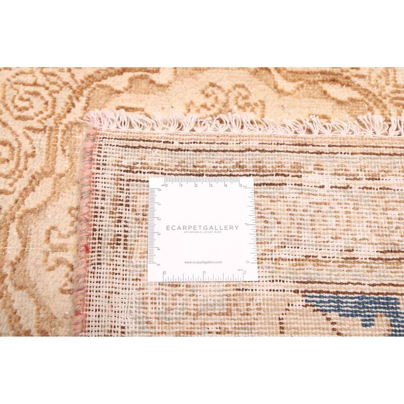 ECARPETGALLERY Hand-knotted Antalya Vintage Light Copper Wool Rug - 8'10 x 12'4