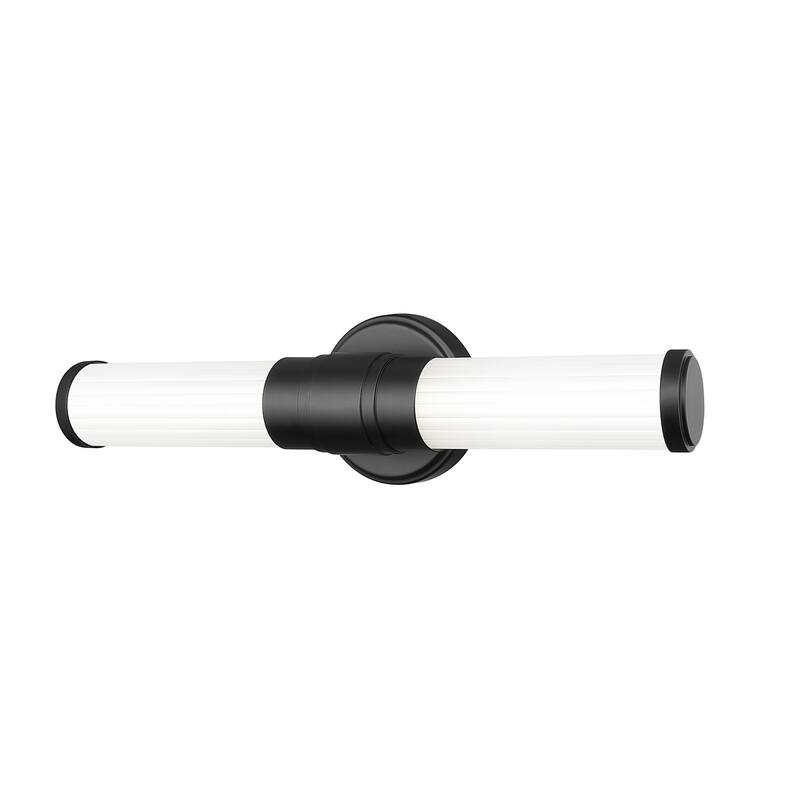 Z-Lite 1020-18W-LED Warwick 2 Light 19" Wide Bath Bar - Matte Black