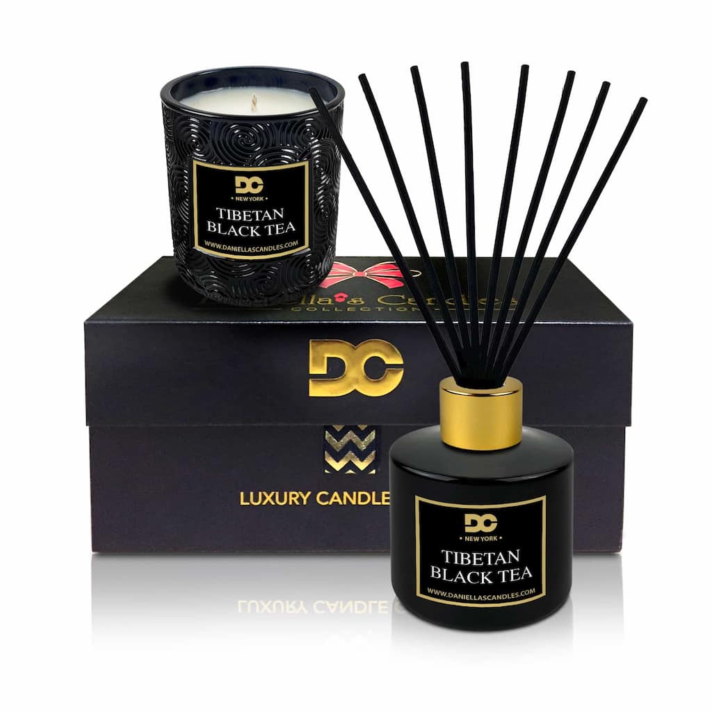 DANIELLA'S CANDLES Reed Diffuser and Candle Gift Set