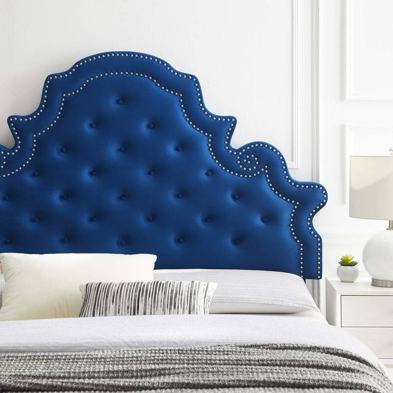 Diana Tufted Performance Velvet Full/Queen Headboard