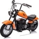 preview thumbnail 5 of 11, Electric Motorcycle for Kids, 24V 250W Kids Electric Dirt Bike, Two Speed Max Up to 14MPH & 60 Minutes Continuous Orange