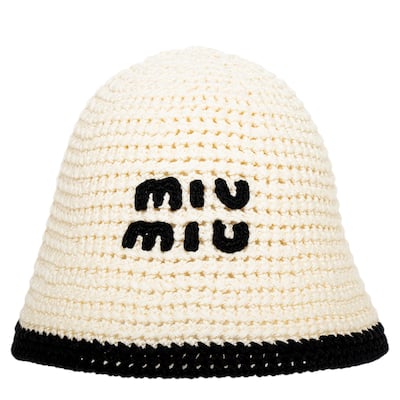 Miu Miu Crochet Bucket Hat