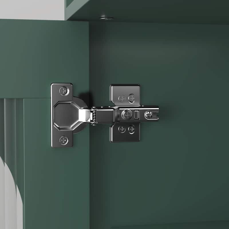 Space-Saving L-Shaped Shoe Bench, Entryway Organizer with Glass Door