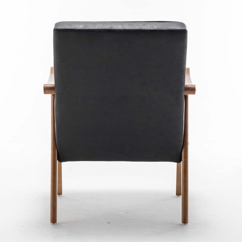US Pride Furniture Mid Century Modern Open-Framed Armchair