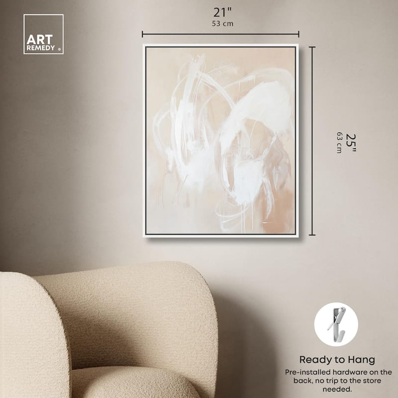 Void Symphony Haze I Canvas by Art Remedy
