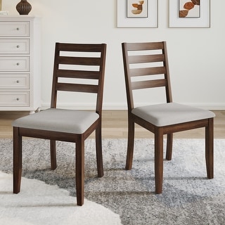 CraftPorch Simple Timeless Wooden Dining Chairs (Set of 2)